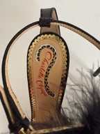 Charlotte Olympia marabù sandals