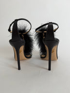 Charlotte Olympia marabù sandals