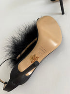 Charlotte Olympia marabù sandals