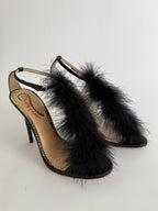 Charlotte Olympia marabù sandals