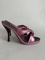 Vintage heels pink leather