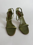 Vintage green sandals