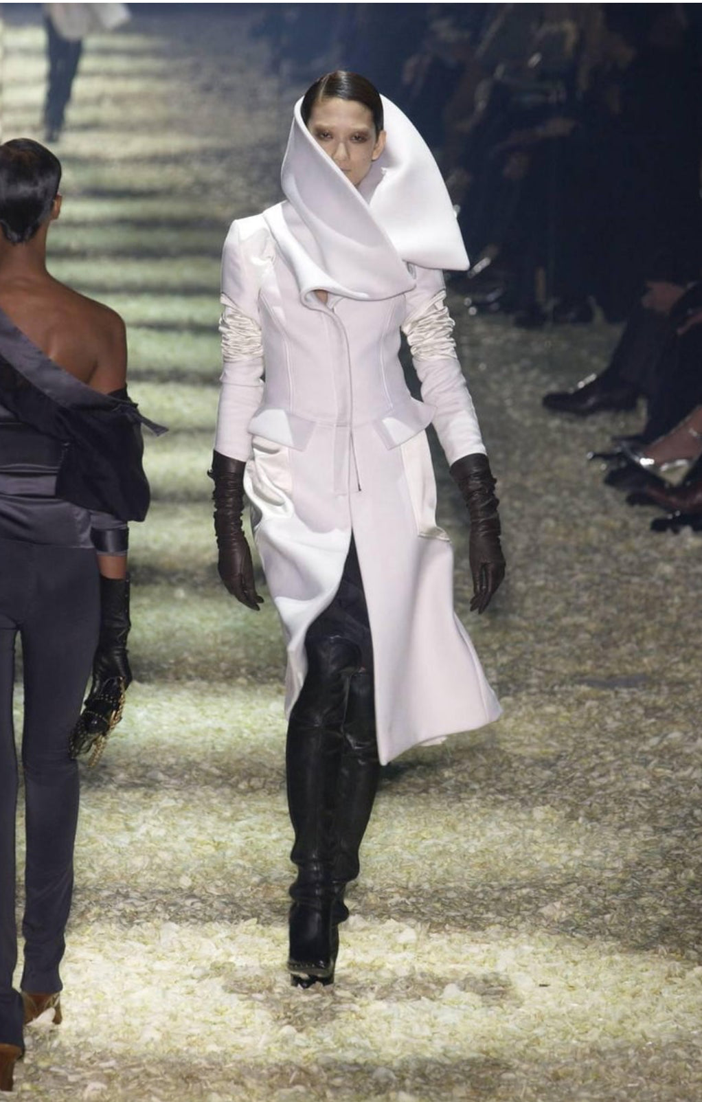 Gucci F/W 2003 over knee studs boots