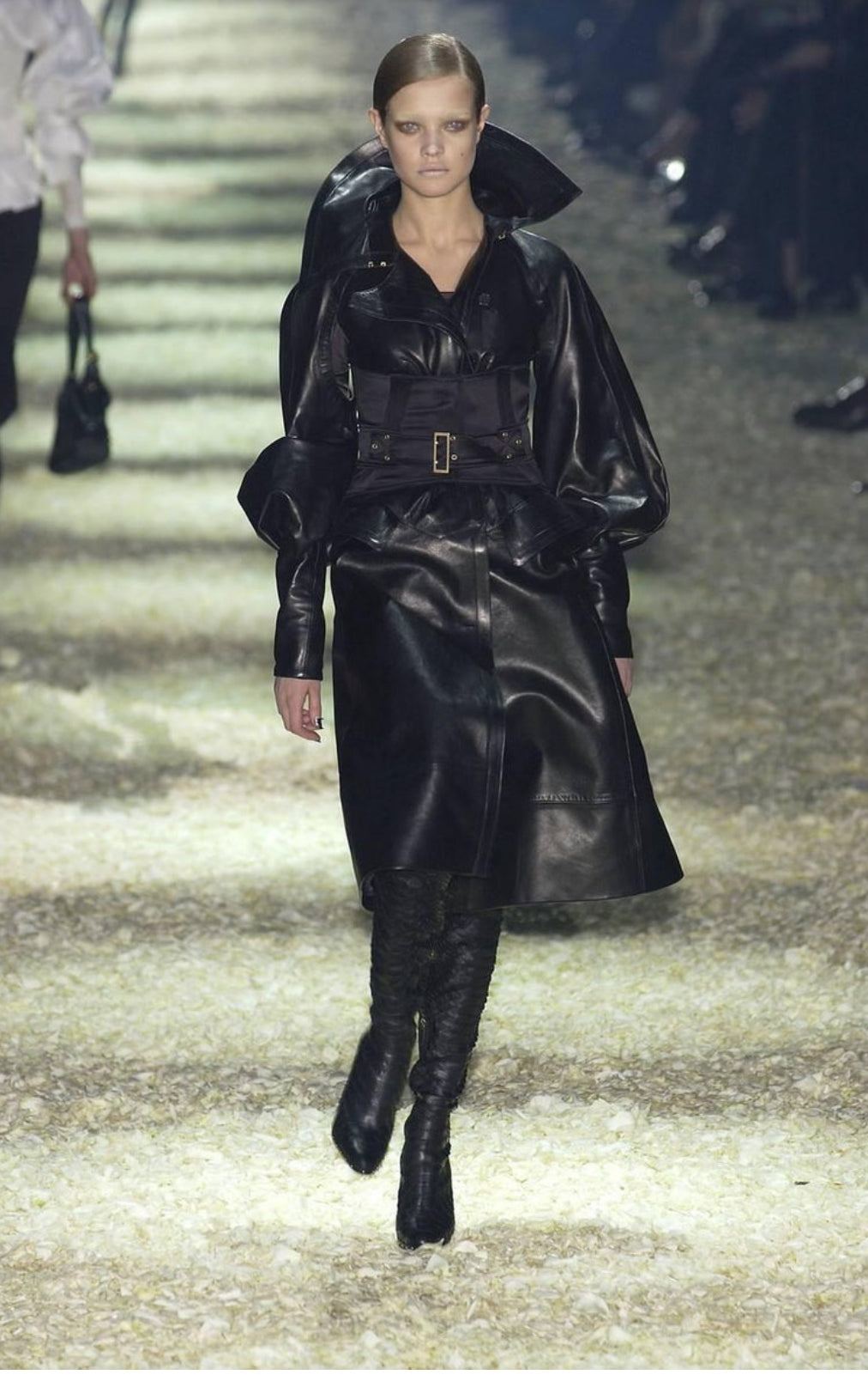 Gucci F/W 2003 over knee studs boots