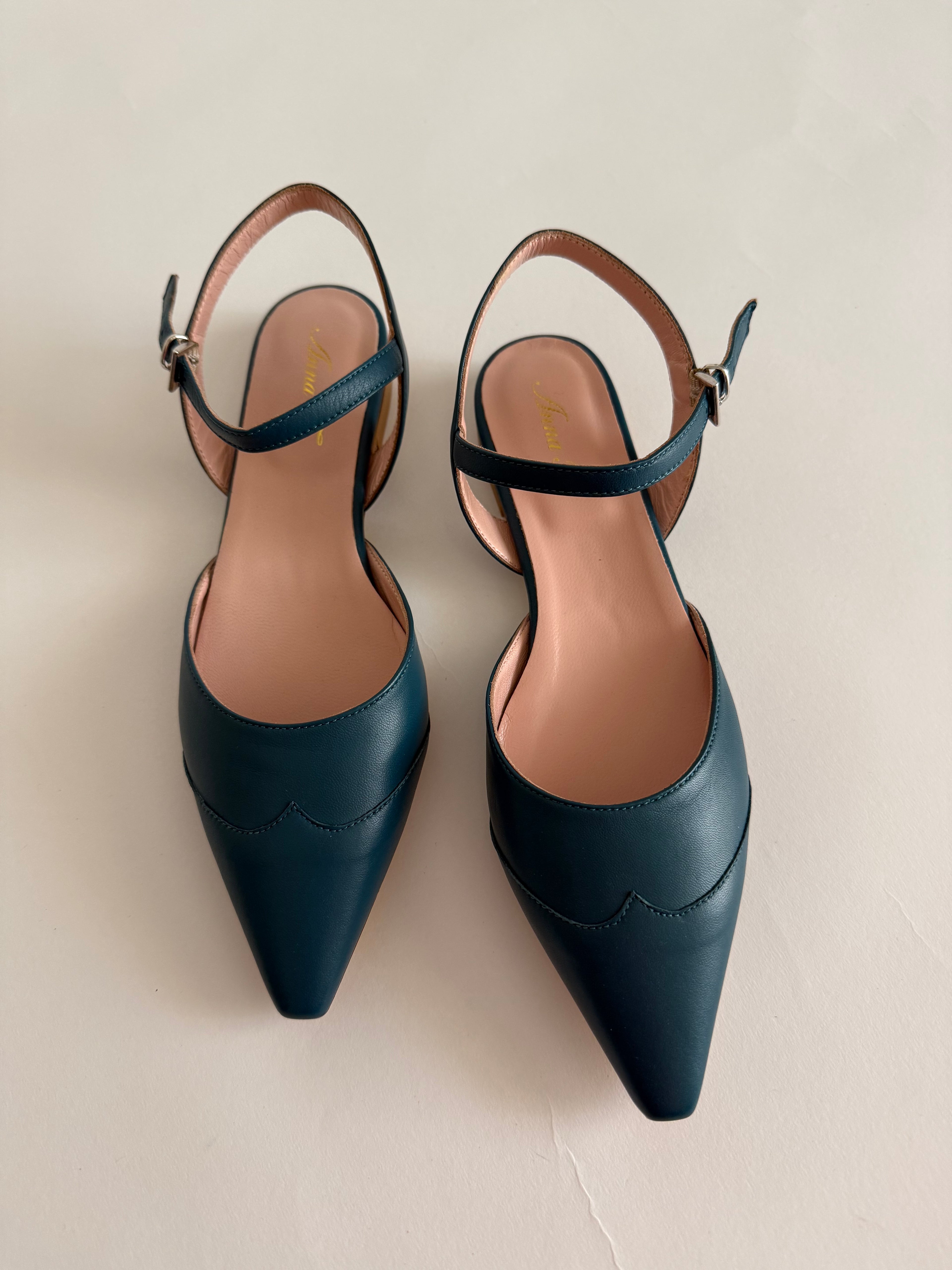 Vintage ballet flat green