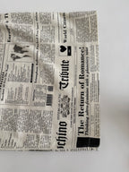 Iconic Moschino newspaper gazzette mini dress