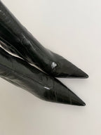 Dolce & Gabbana eel leather dark green color 2000s