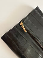 Dolce & Gabbana eel leather dark green color 2000s