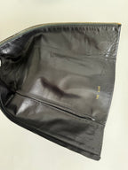 Dolce & Gabbana eel leather dark green color 2000s