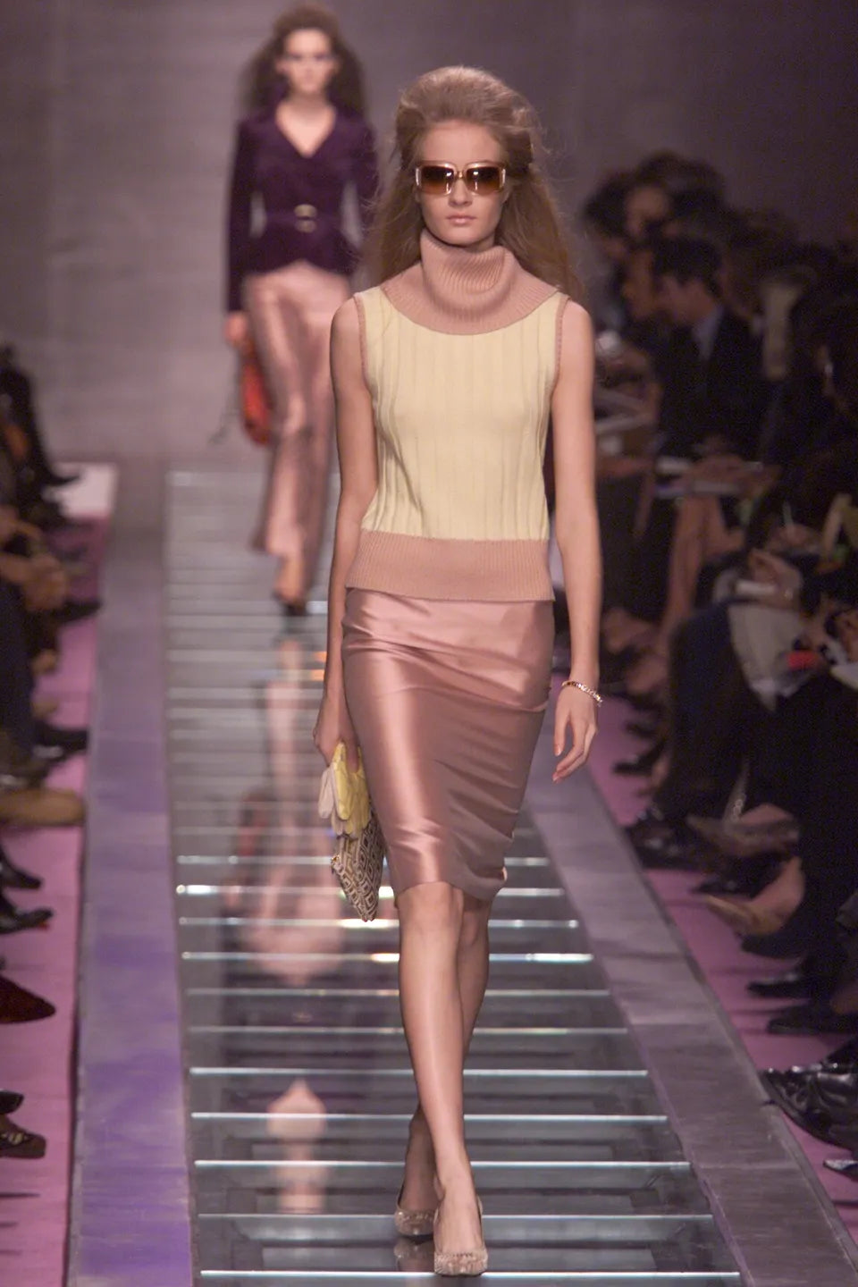 Gianni Versace FW 2000 Runway wool turtleneck