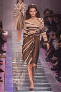 Gianni Versace FW 2000 Runway silk dress