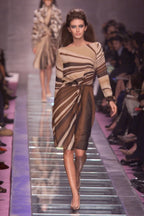 Gianni Versace FW 2000 Runway silk dress