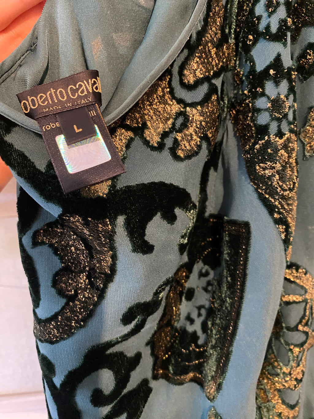 Roberto Cavalli F/W 2004 midi dress