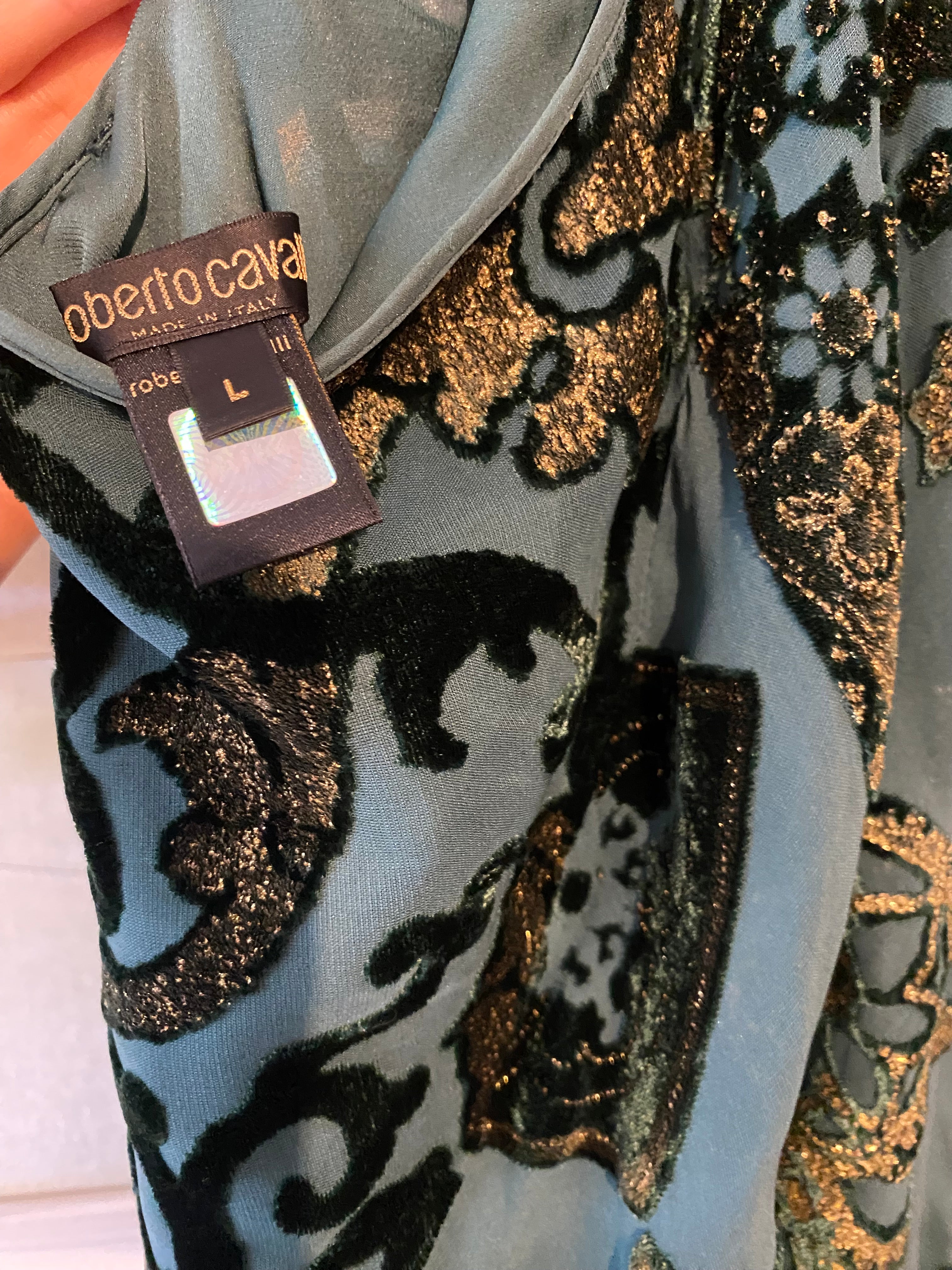 Roberto Cavalli F/W 2004 midi dress