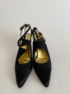 Raphael Roma silk heels