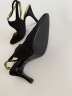 Raphael Roma silk heels