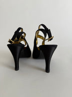 Raphael Roma silk heels