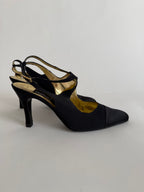 Raphael Roma silk heels