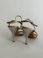 Python red heart heels 90s 2000s