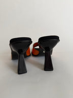 90s orange heels