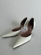 Vintage 2000s white heels