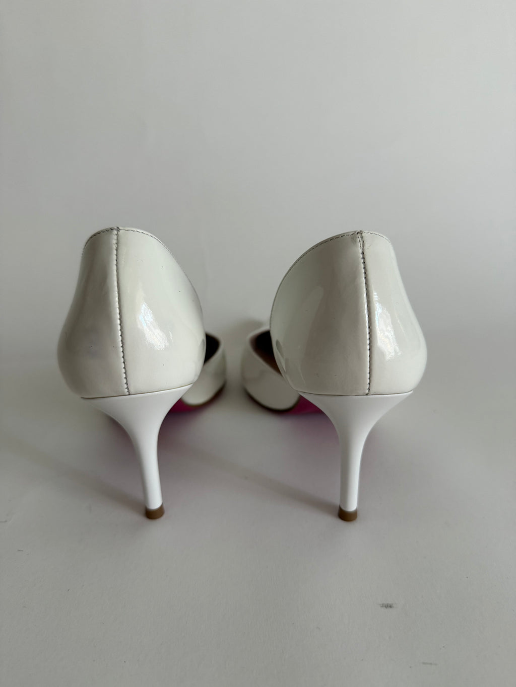 Vintage 2000s white heels