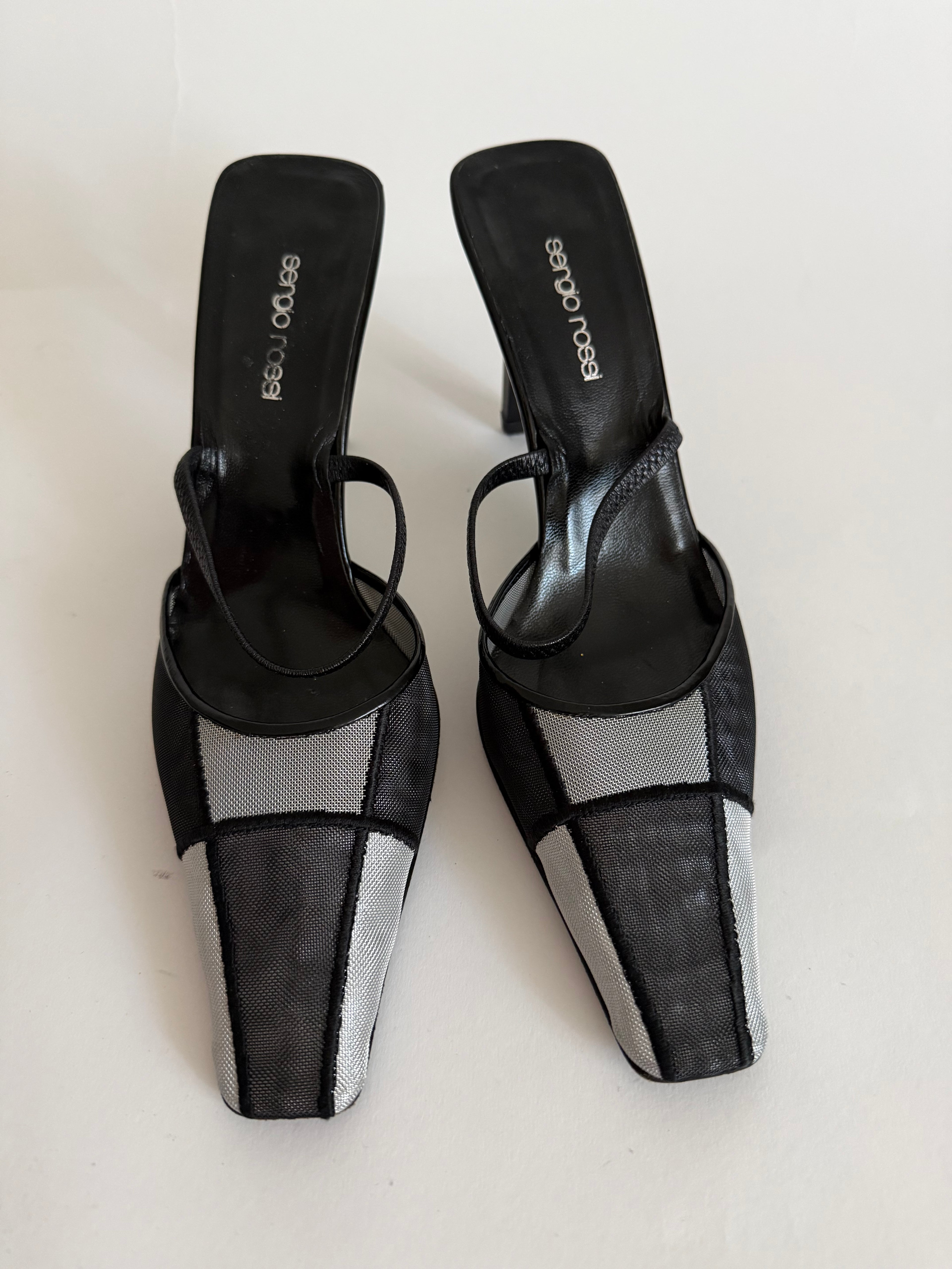 Sergio Rossi mules early 2000s