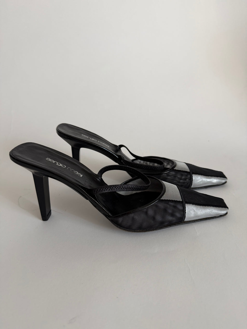 Sergio Rossi mules early 2000s
