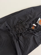 Jean Paul Gaultier long black cut-out dress early 2000s