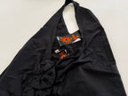Jean Paul Gaultier long black cut-out dress early 2000s