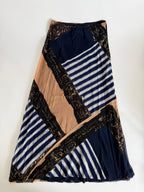 Jean Paul Gaultier SS 2001 long skirt graffiti