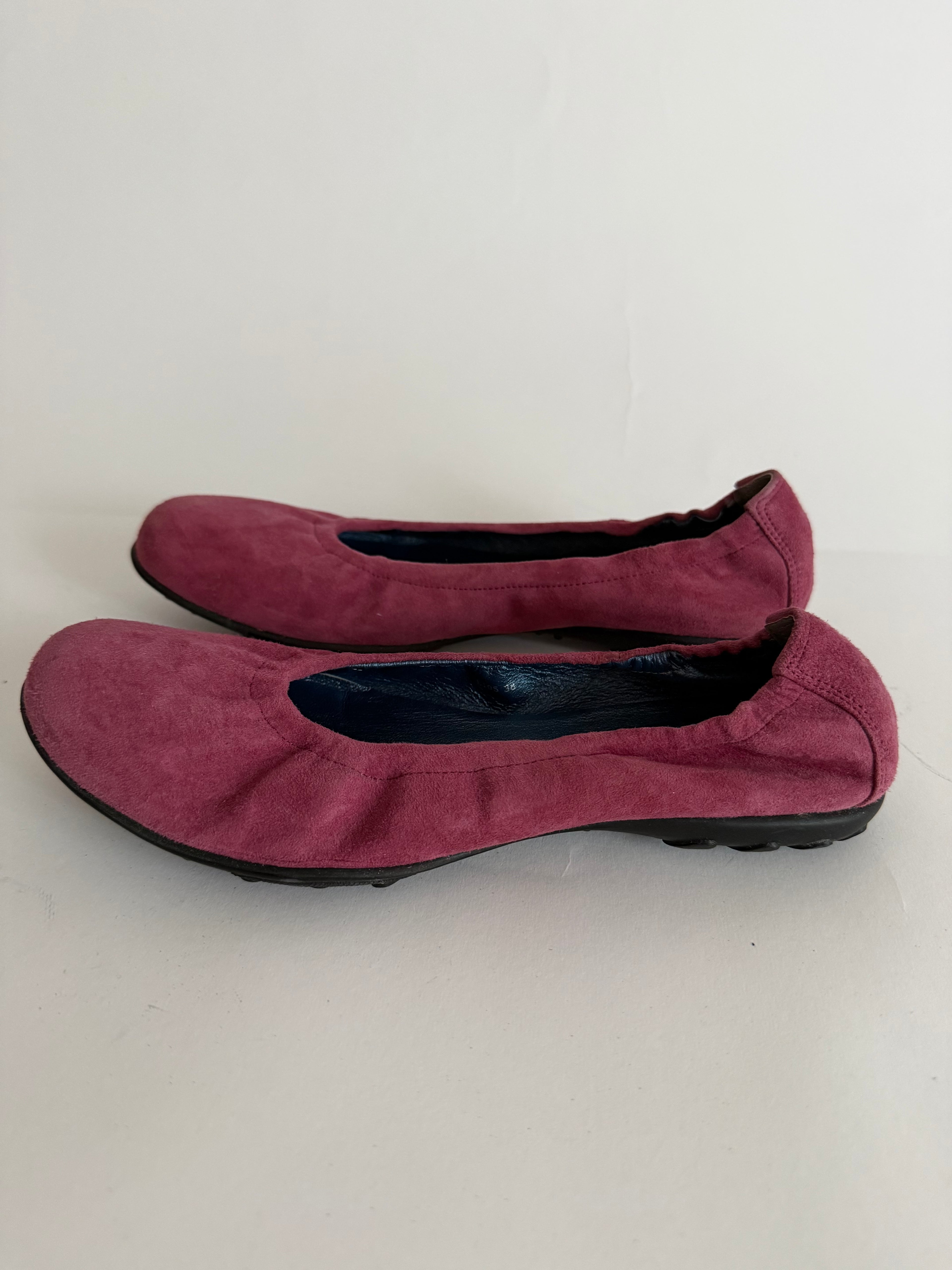 Ballerina pink suede