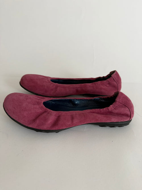 Ballerina pink suede