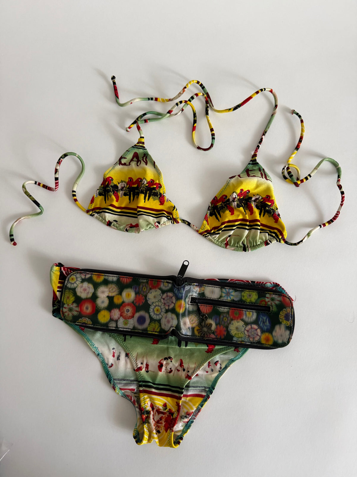Jean Paul Gaultier two-piece swimwear vintage