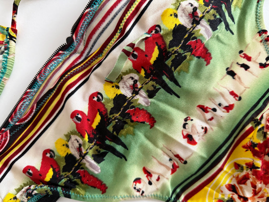 Jean Paul Gaultier two-piece swimwear vintage