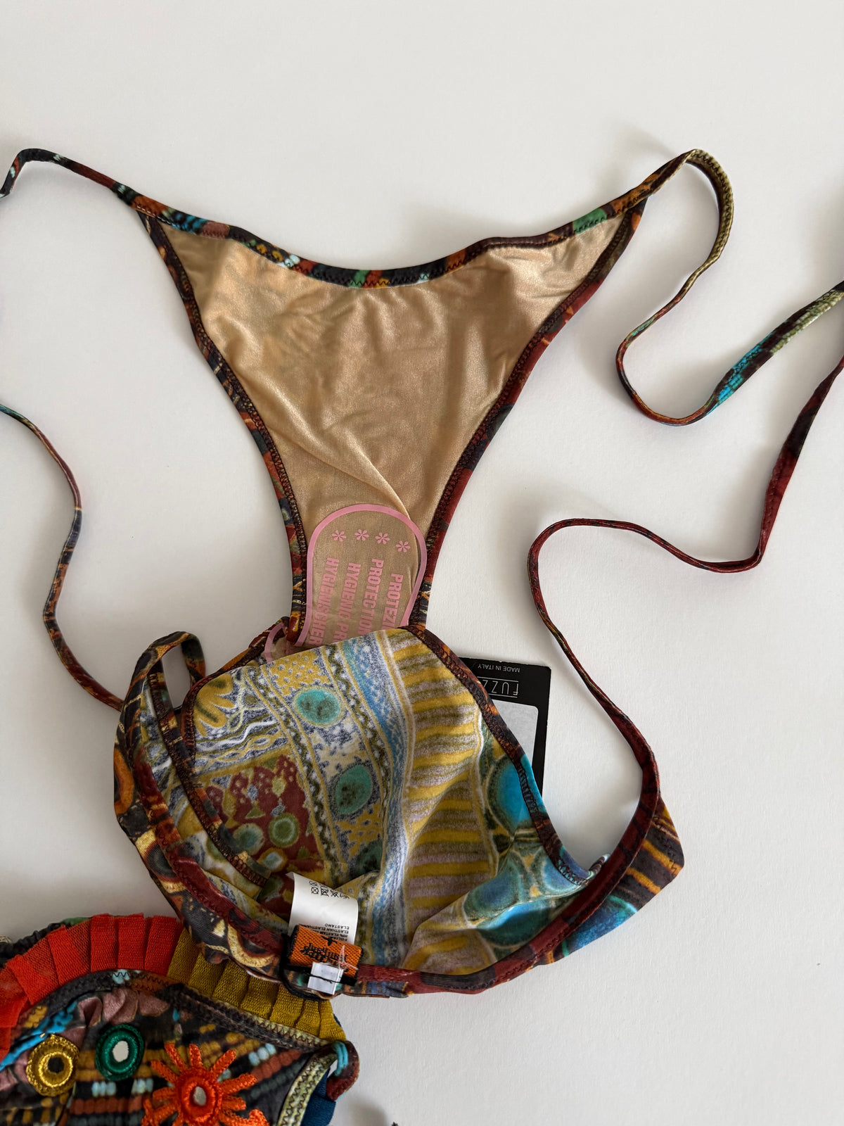 Jean Paul Gaultier two-piece beachwear vintage