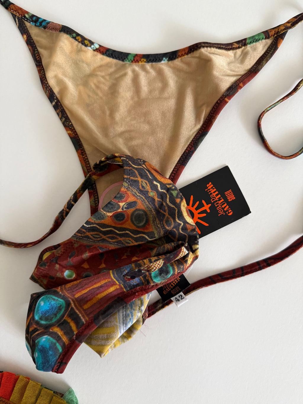 Jean Paul Gaultier two-piece beachwear vintage