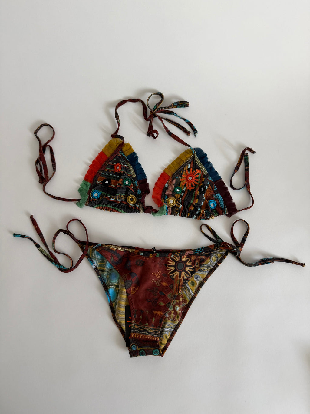 Jean Paul Gaultier two-piece beachwear vintage