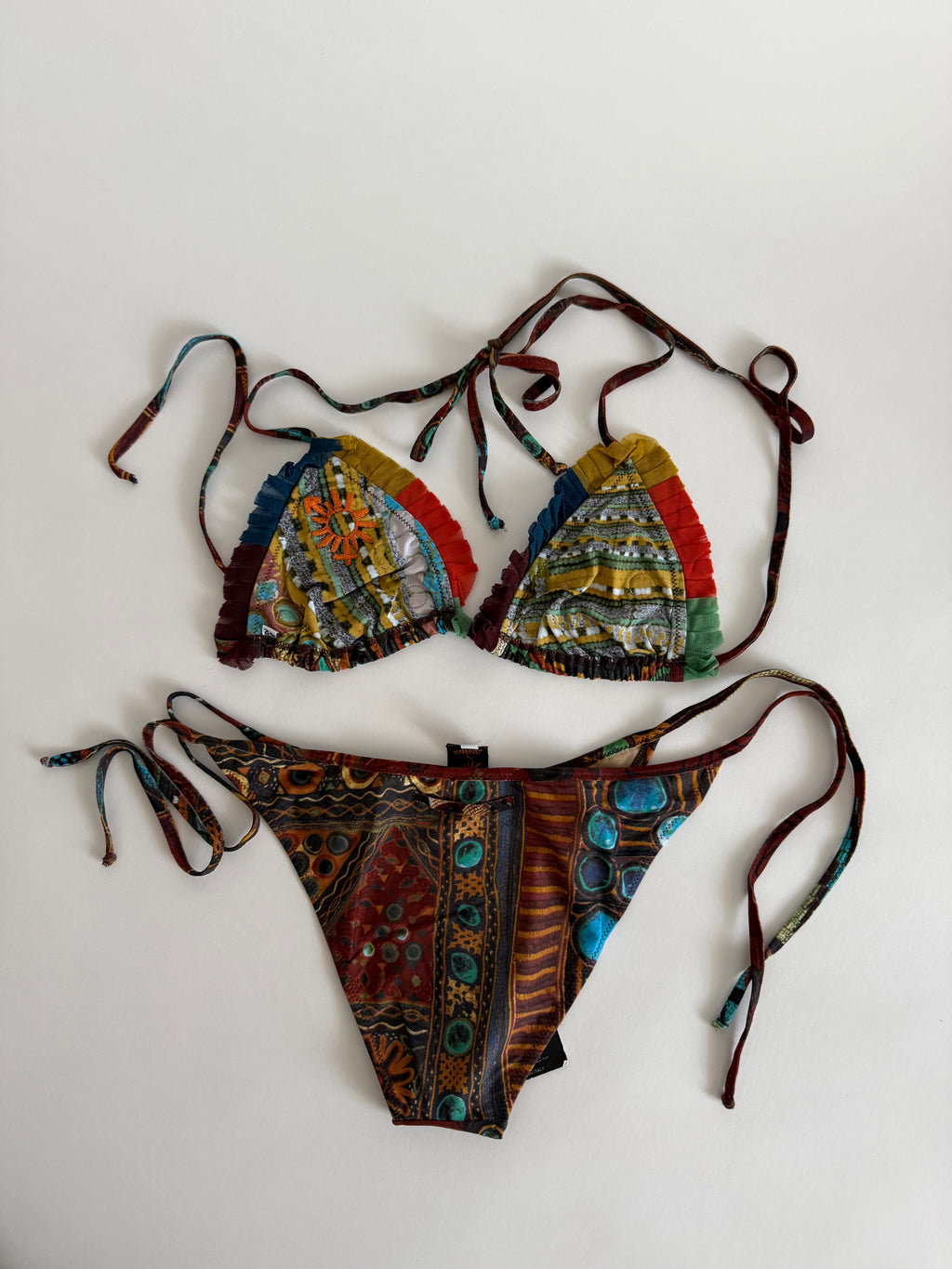 Jean Paul Gaultier two-piece beachwear vintage