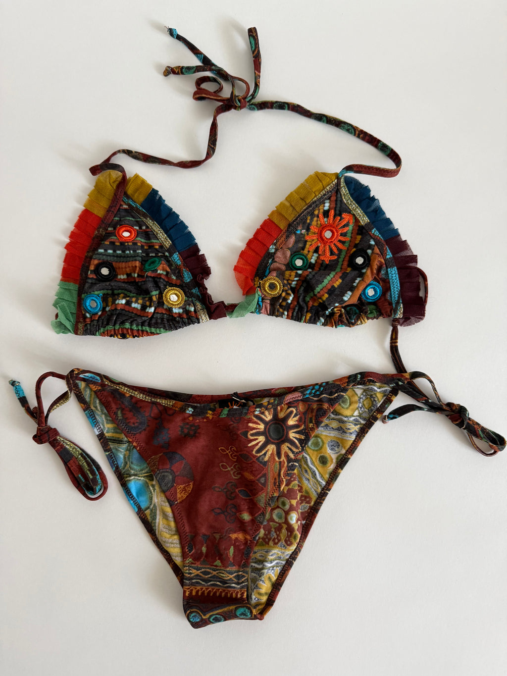 Jean Paul Gaultier two-piece beachwear vintage