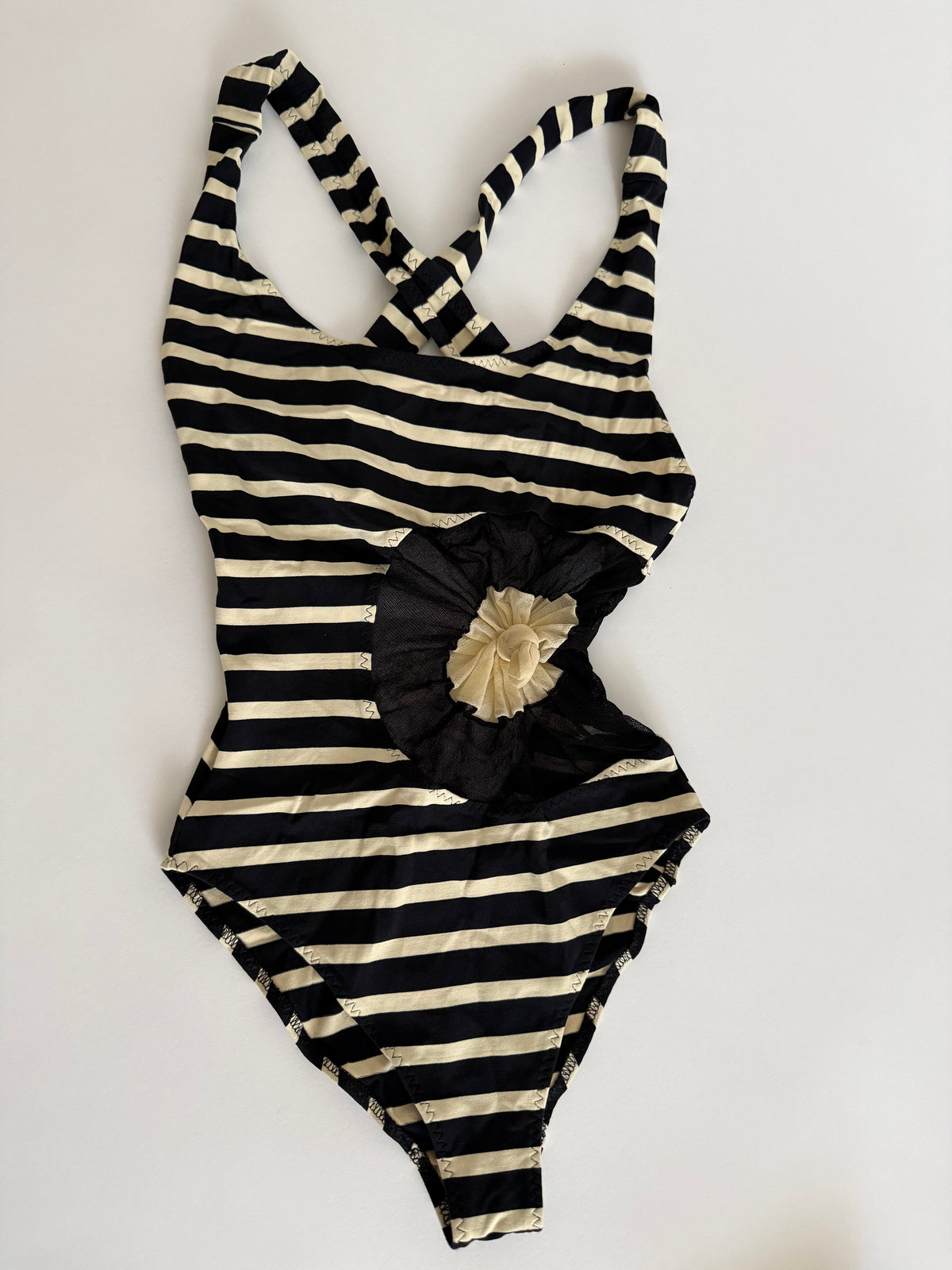 Jean Paul Gaultier one piece swimsuit 90s 2000s