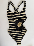 Jean Paul Gaultier one piece swimsuit 90s 2000s