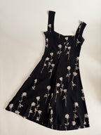 Dolce & Gabbana SS 2002 silk rose dress