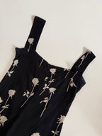 Dolce & Gabbana SS 2002 silk rose dress