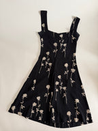 Dolce & Gabbana SS 2002 silk rose dress