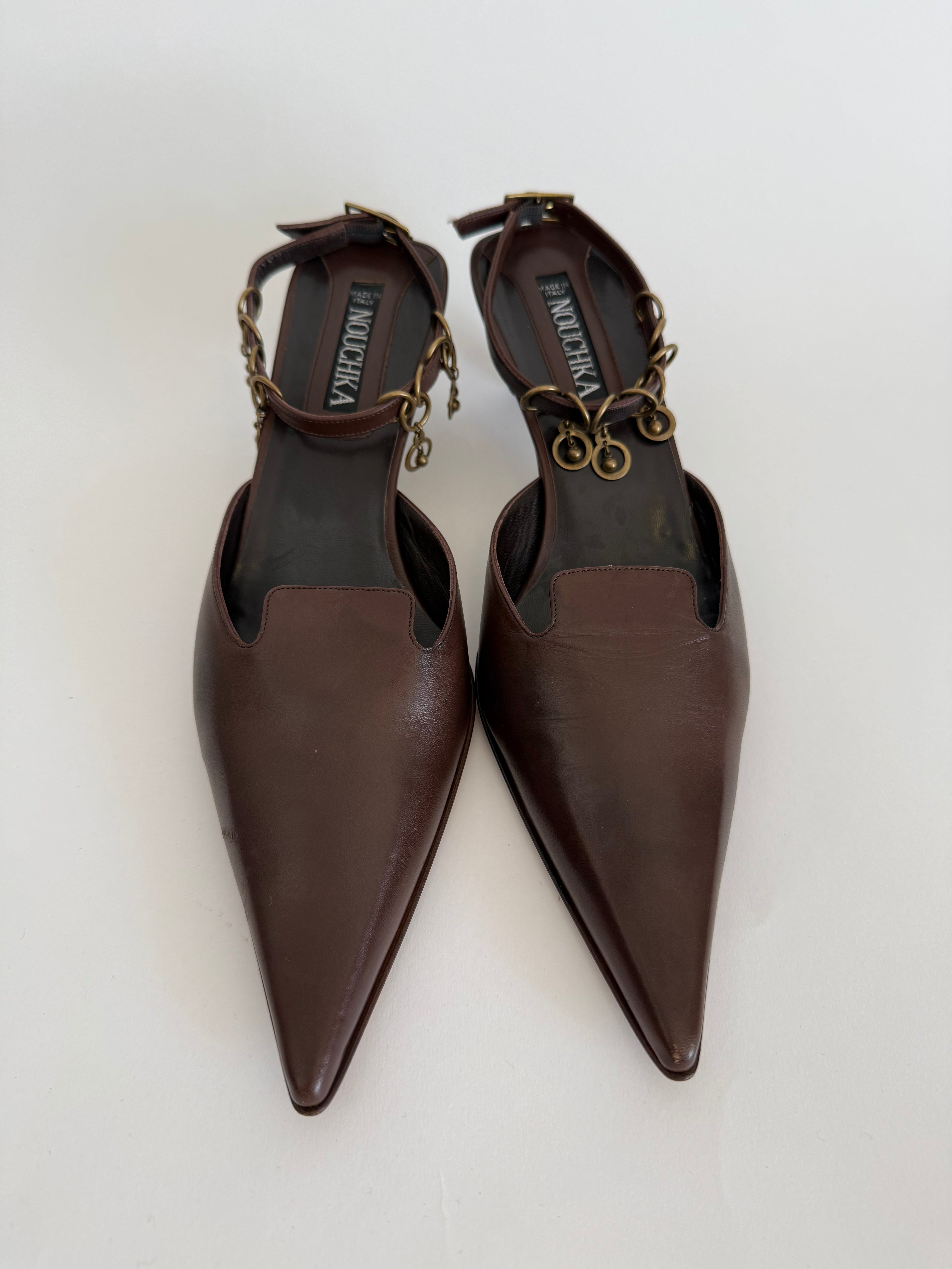 Vintage 90s choco heels