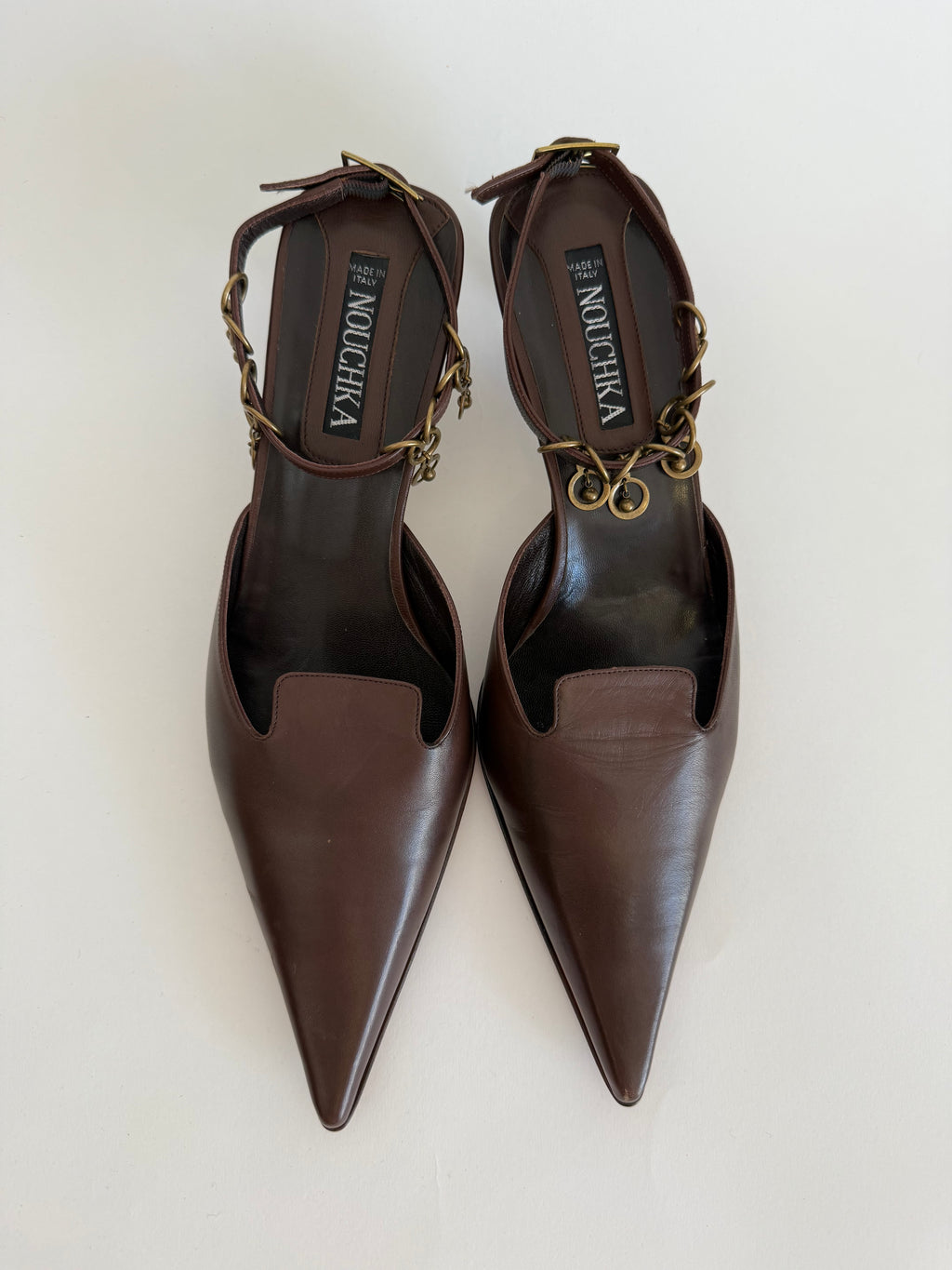 Vintage 90s choco heels