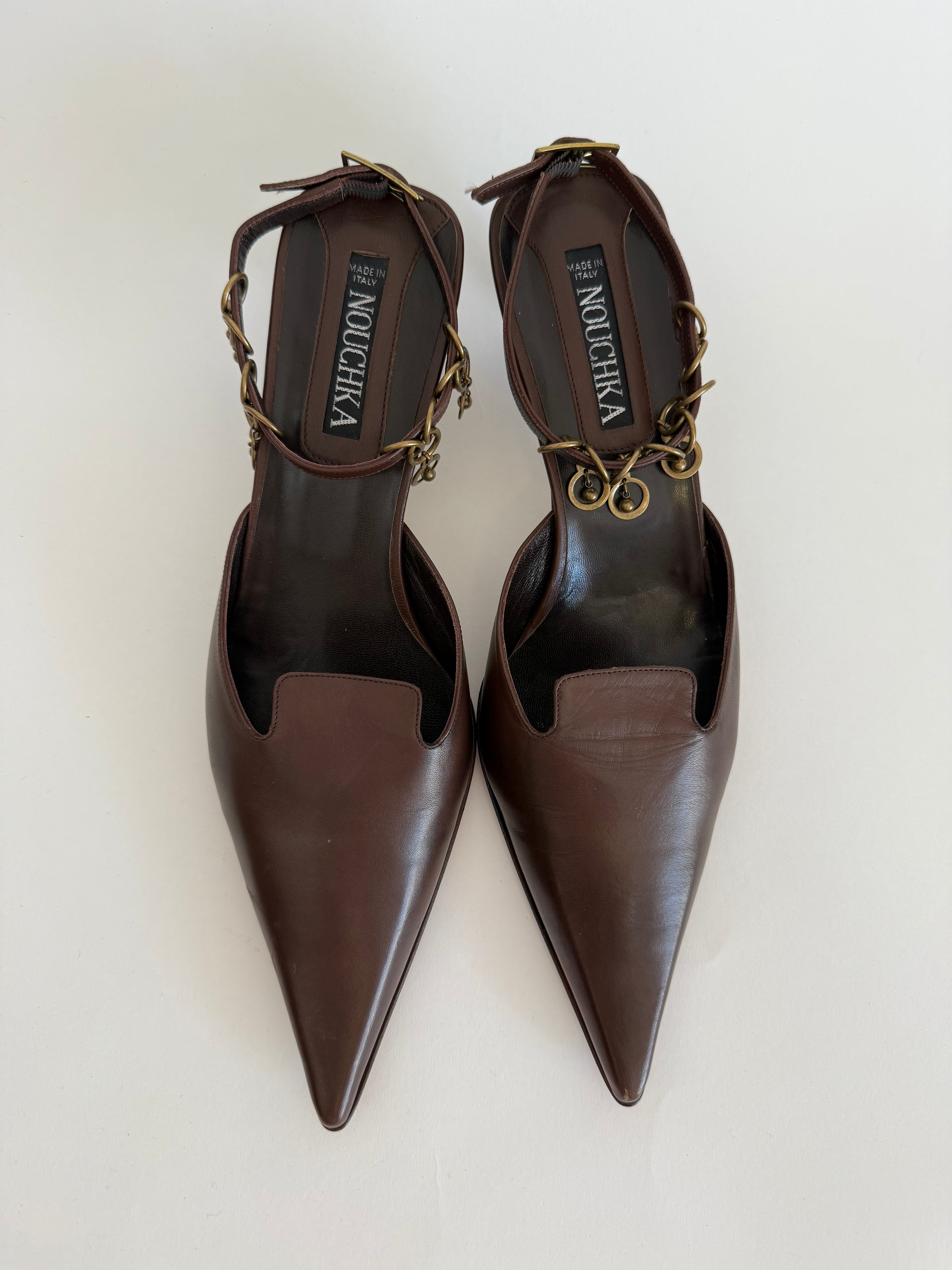 Vintage 90s choco heels