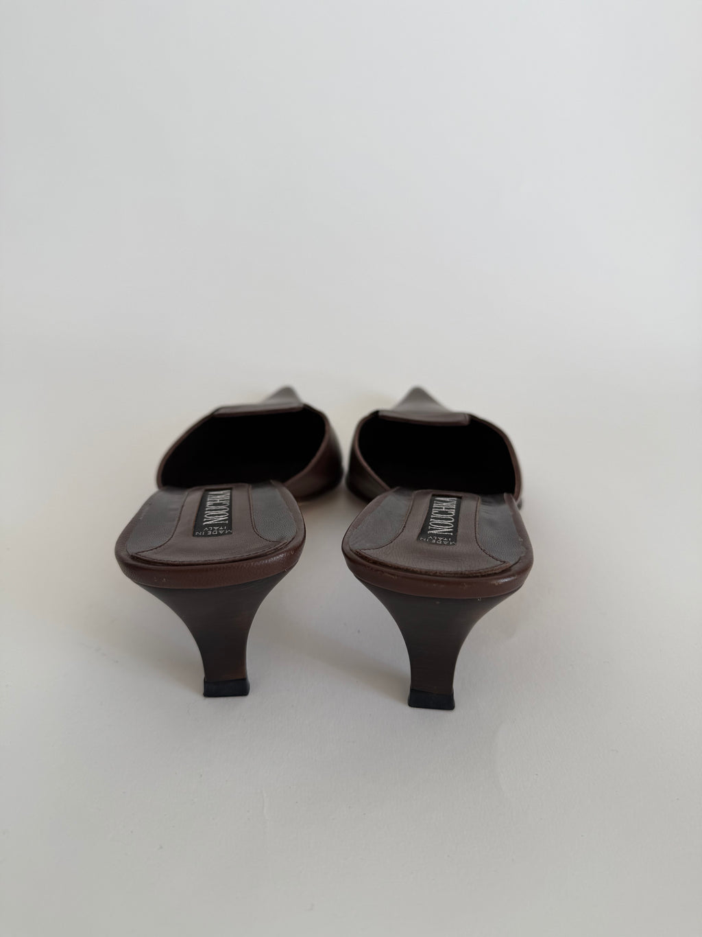 Vintage 90s choco heels