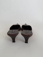 Vintage 90s choco heels